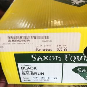 Saxon Riding boots Child size 5